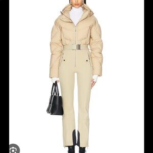 Cordova Ajax ski suit in sand
